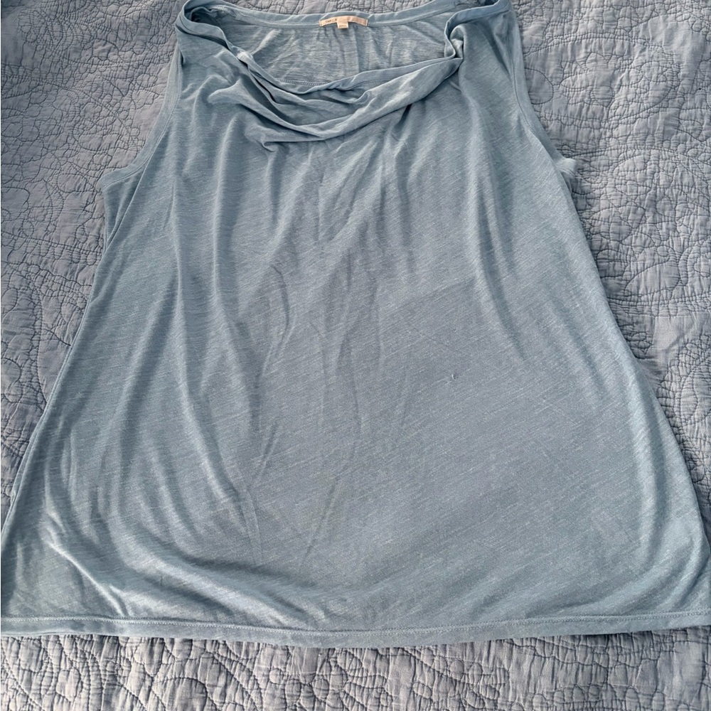 NWOT GAP Light Blue Cowl Neck Tank Top